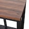 Flash Furniture 52 W, 14 L, 32 H, Engineered Wood, Black/Walnut ZG-034-BK-WAL-GG - alternate 2